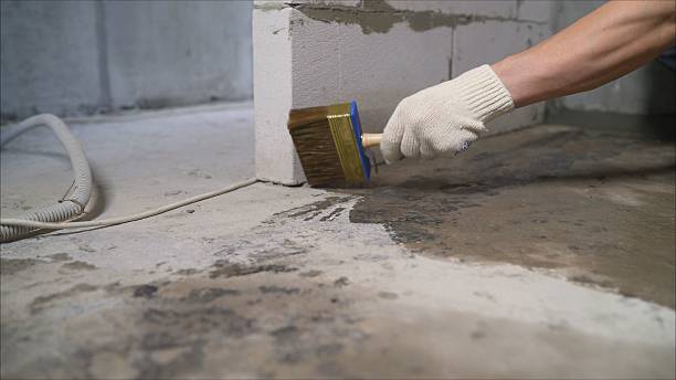 SJ Waterproofing Pros Basement Waterproofing coverage map for Louisville, IL and surrounding area